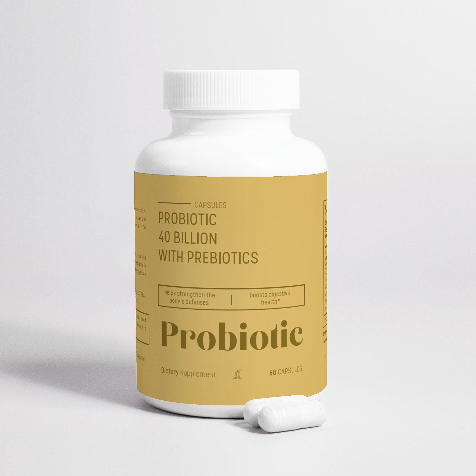 Probiotic 40 Billion with Prebiotics