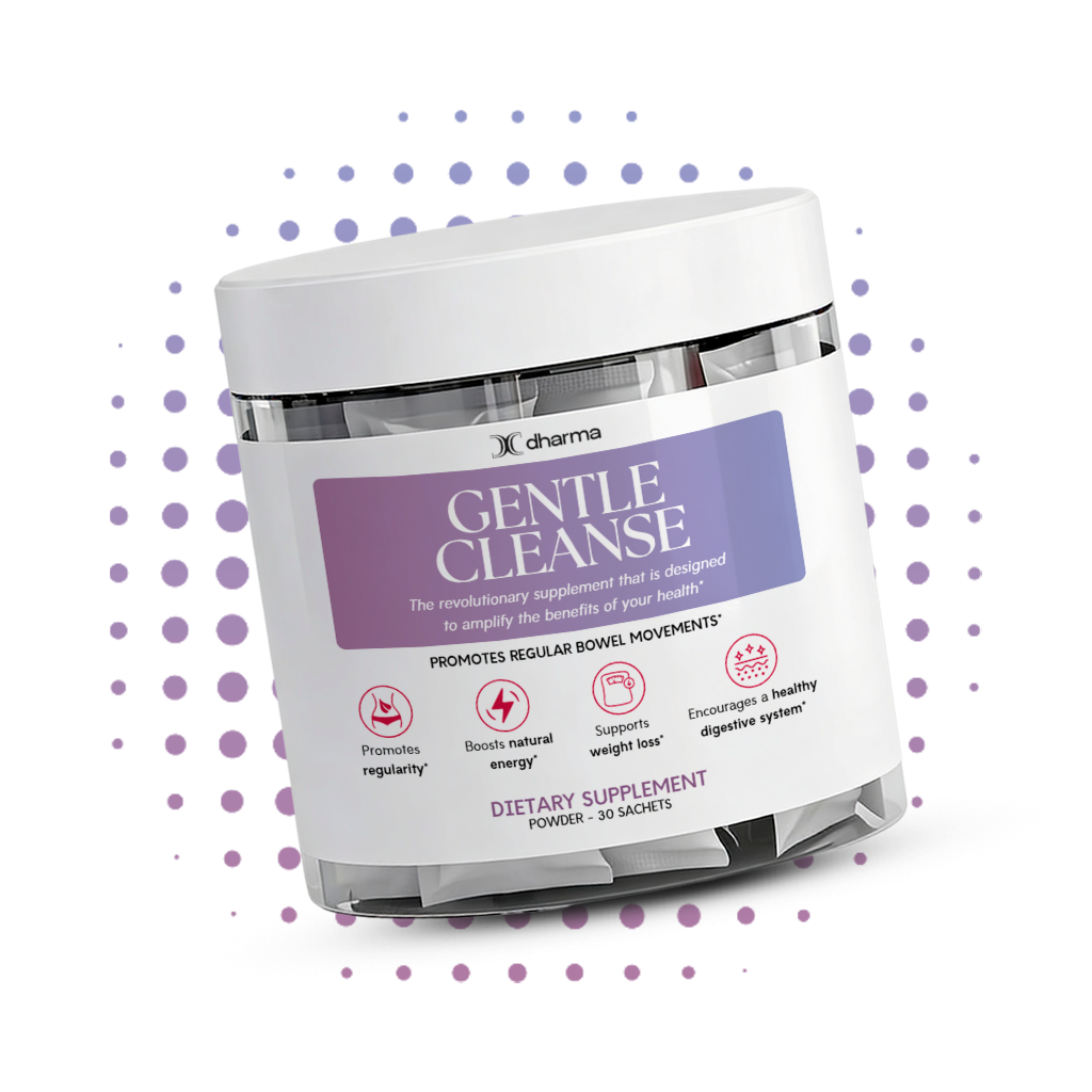 Colon Gentle Cleanse – Fiber & Enzyme Digestive Support Supplement