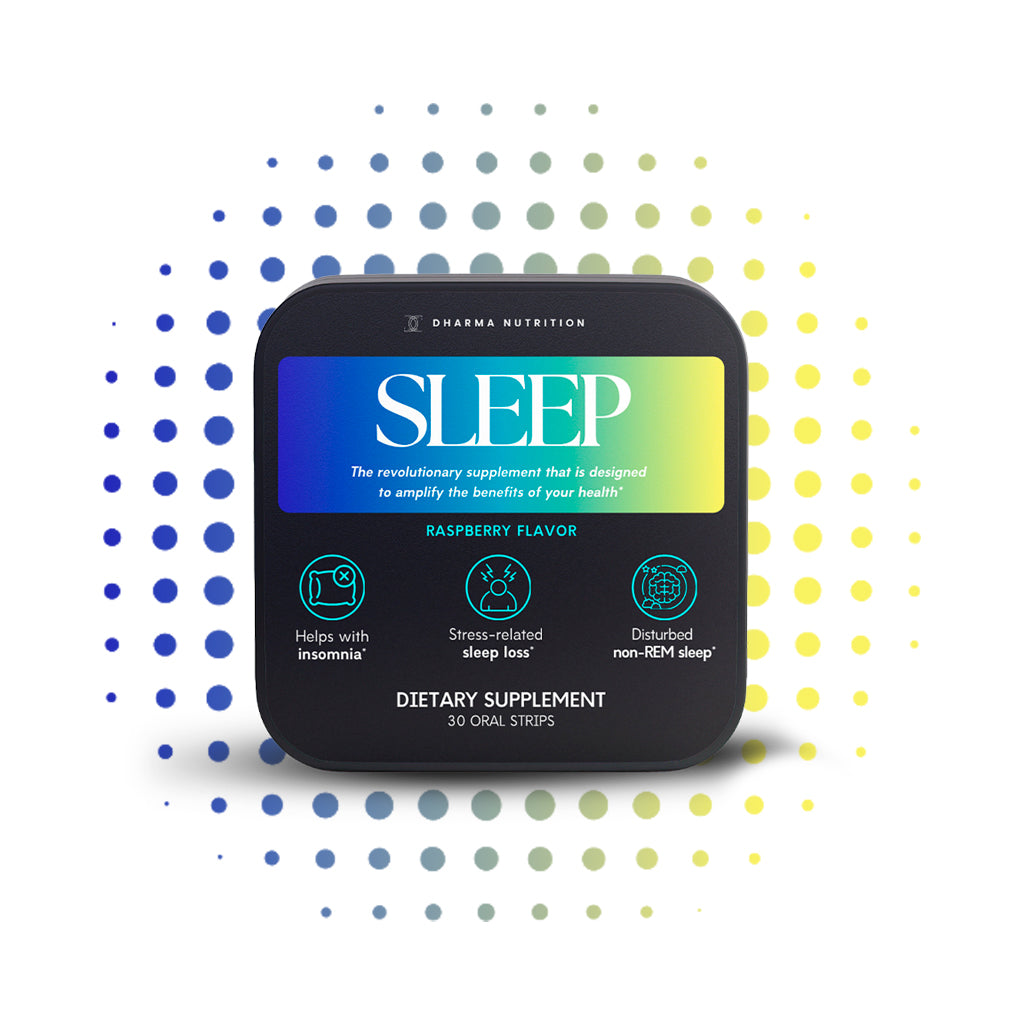 Sleep Oral Strips with Melatonin, Valerian Root & Chamomile