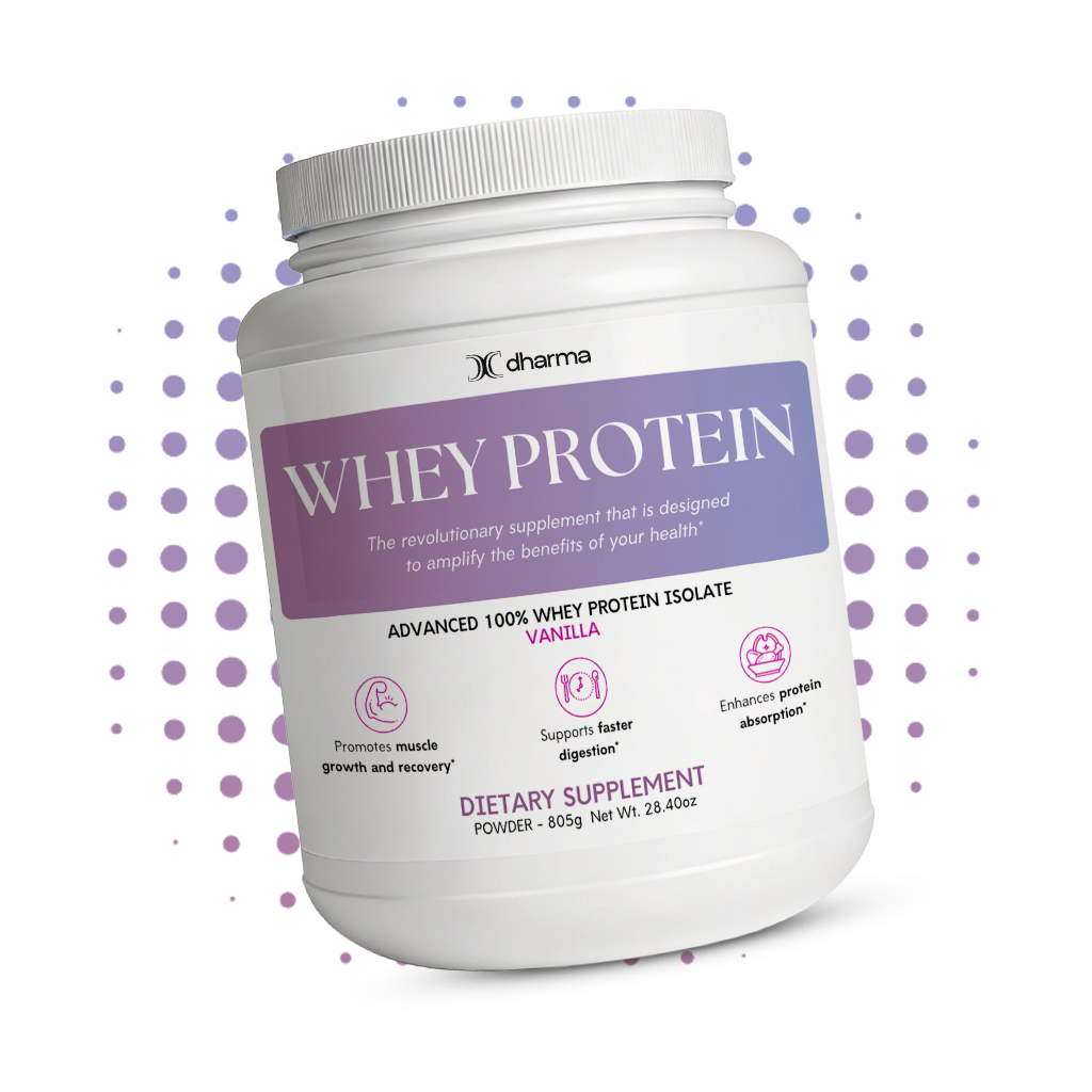 Vanilla Whey Protein Isolate – Muscle Recovery & Weight Loss Support