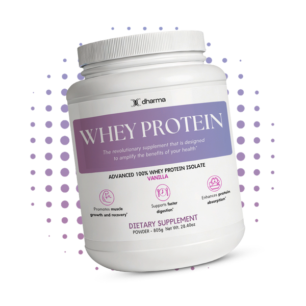 Vanilla Whey Protein Isolate – Muscle Recovery & Weight Loss Support