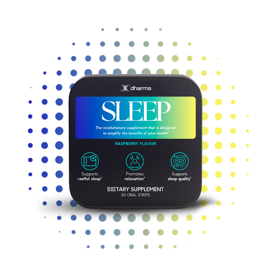 Sleep Oral Strips with Melatonin, Valerian Root & Chamomile