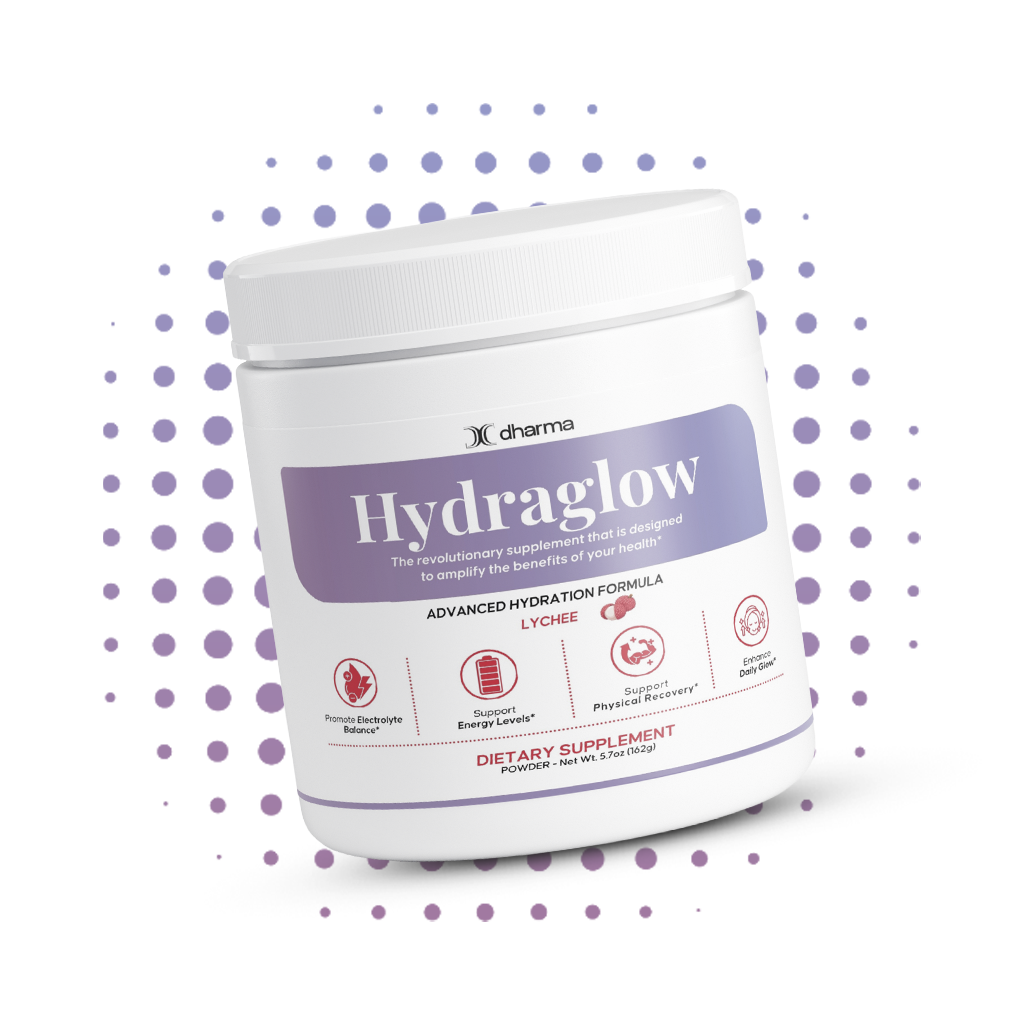 Hydraglow Powder (Lychee) | Daily Hydration and Energy