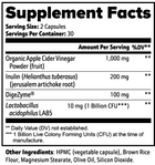 Apple Cider Vinegar Capsules