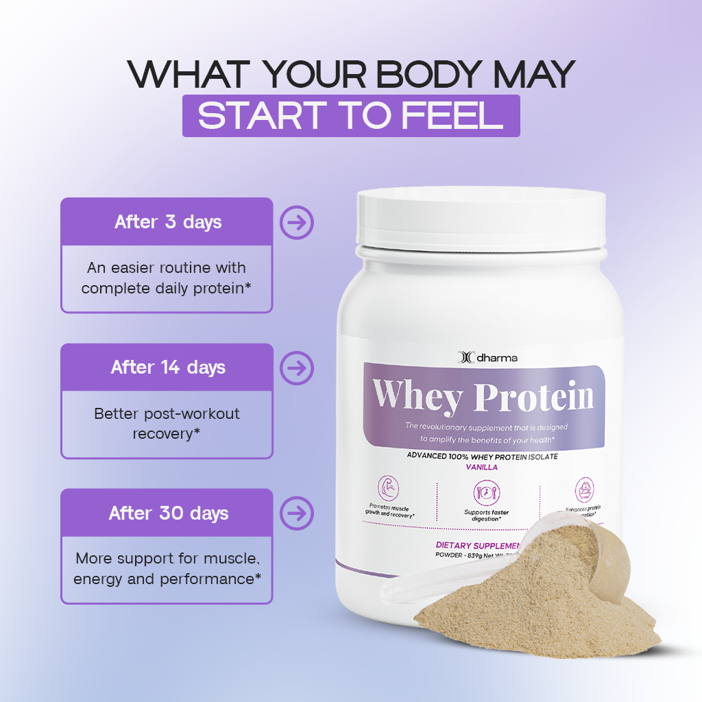 Vanilla Whey Protein Isolate