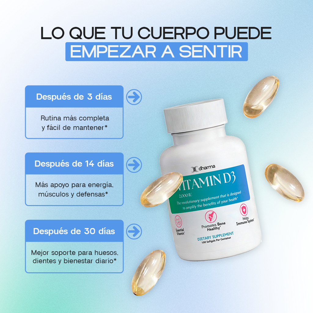 Vitamin D3 – Bone, Mood & Energy Support