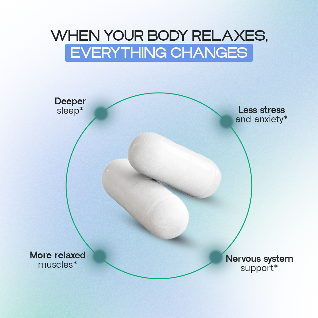 Magnesium Glycinate | Sleep, Relaxation and Nervous System