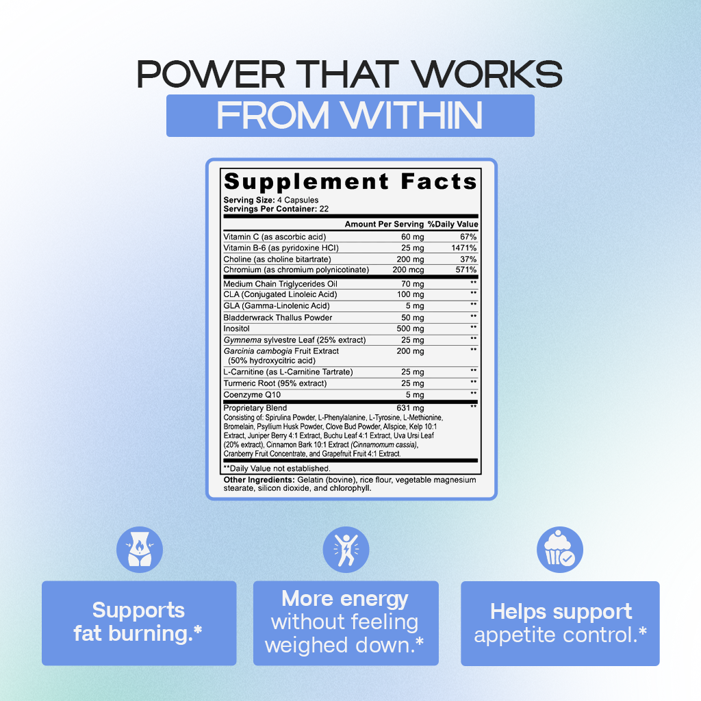 MCT Fat Burner | L-Carnitine and Appetite Control