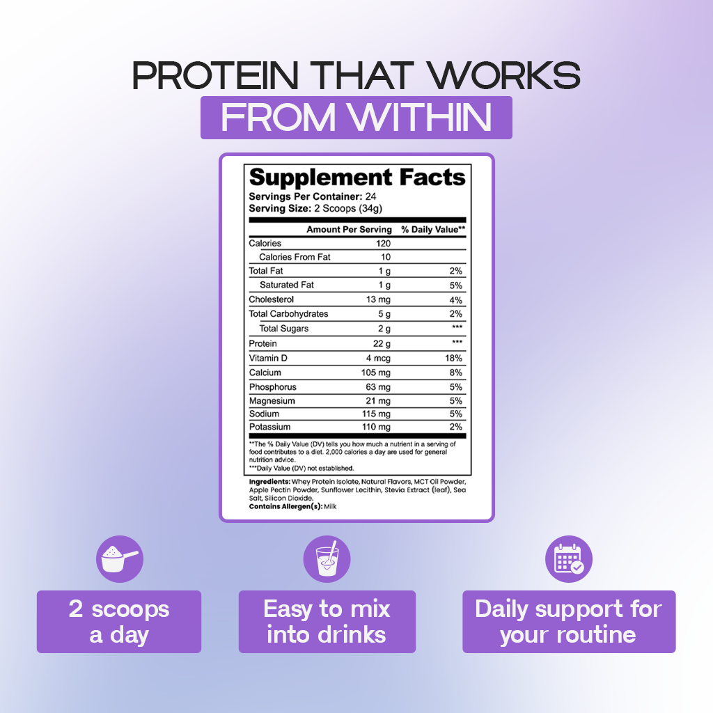Vanilla Whey Protein Isolate