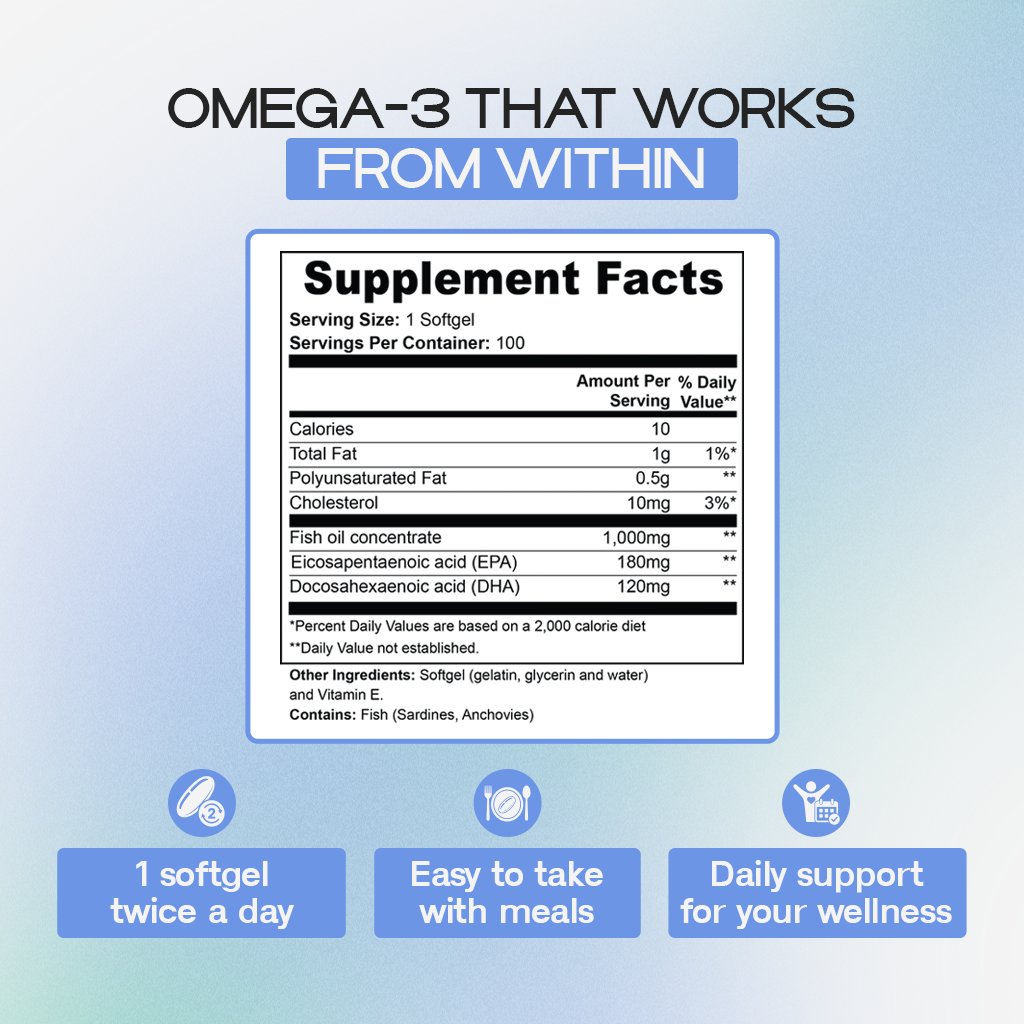 Omega-3 | Heart, Brain and Daily Well-Being Support