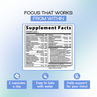 Brain & Focus | Memory and Concentration Support