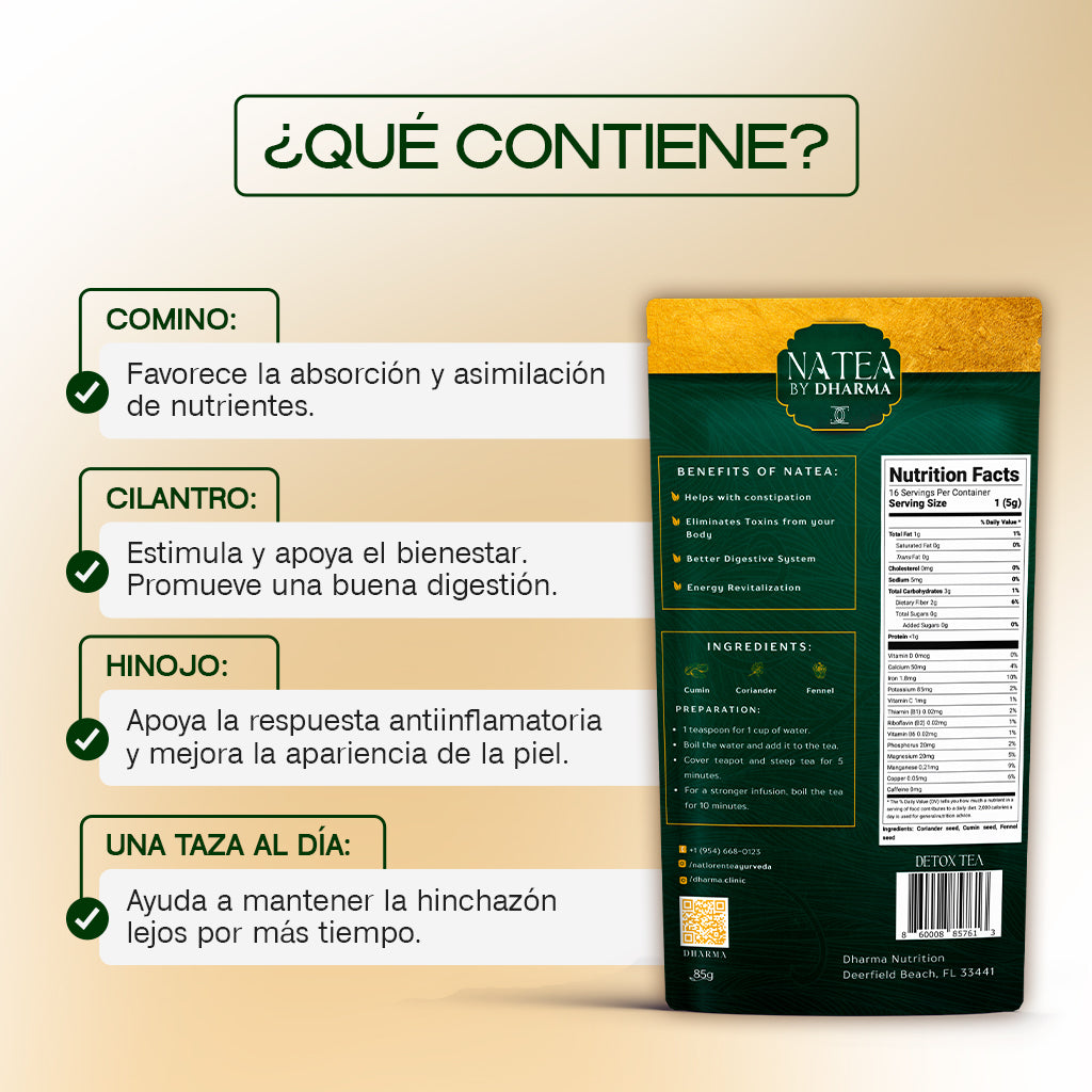 Original Detox Tea – Caffeine-Free Herbal Blend for Digestion & Bloating Relief