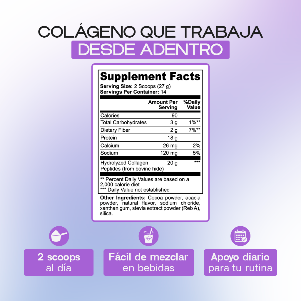 Chocolate - Collagen Peptides Grass-Fed Powder