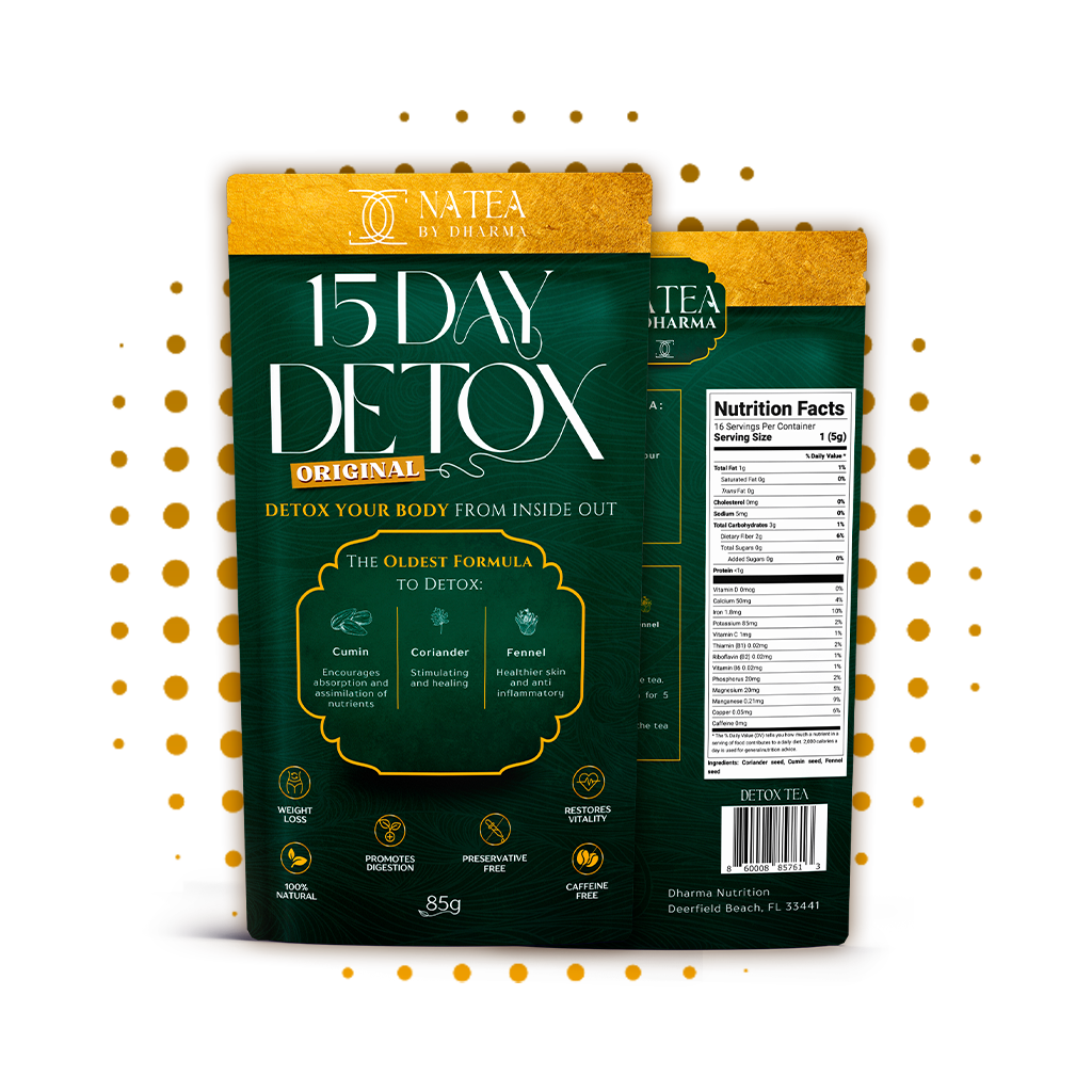 Original Detox Tea – Caffeine-Free Herbal Blend for Digestion & Bloating Relief