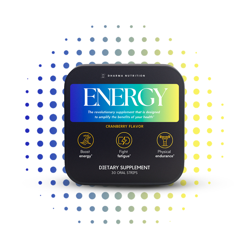 Energy Oral Strips – Green Tea Caffeine, L-Theanine & B12