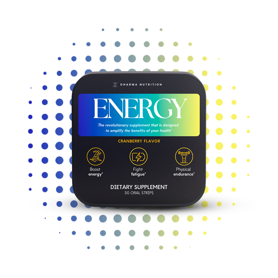 Energy Oral Strips – Green Tea Caffeine, L-Theanine & B12