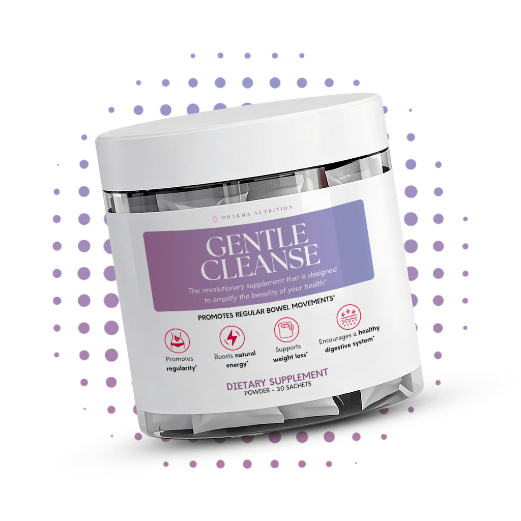 Colon Gentle Cleanse – Fiber & Enzyme Digestive Support Supplement