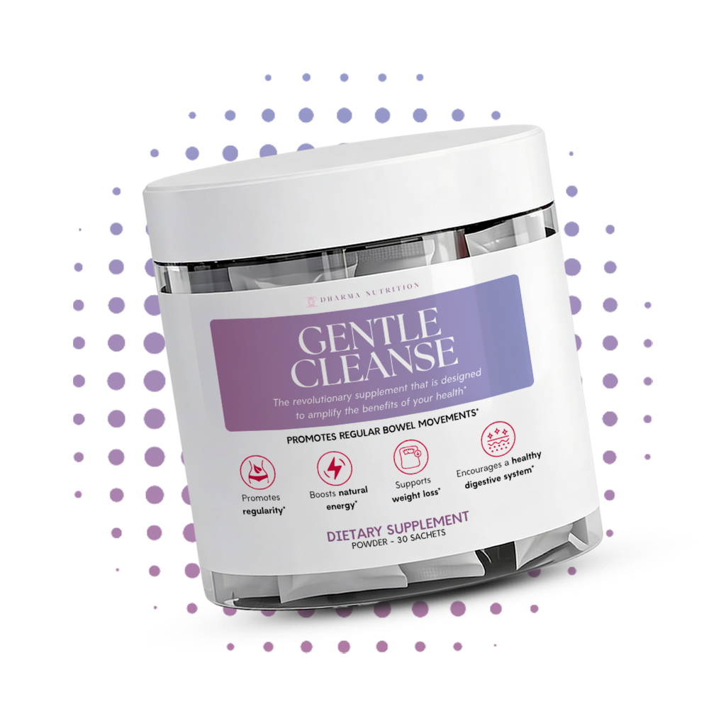 Colon Gentle Cleanse – Fiber & Enzyme Digestive Support Supplement