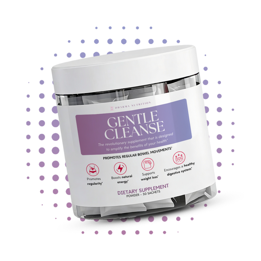 Colon Gentle Cleanse – Fiber & Enzyme Digestive Support Supplement
