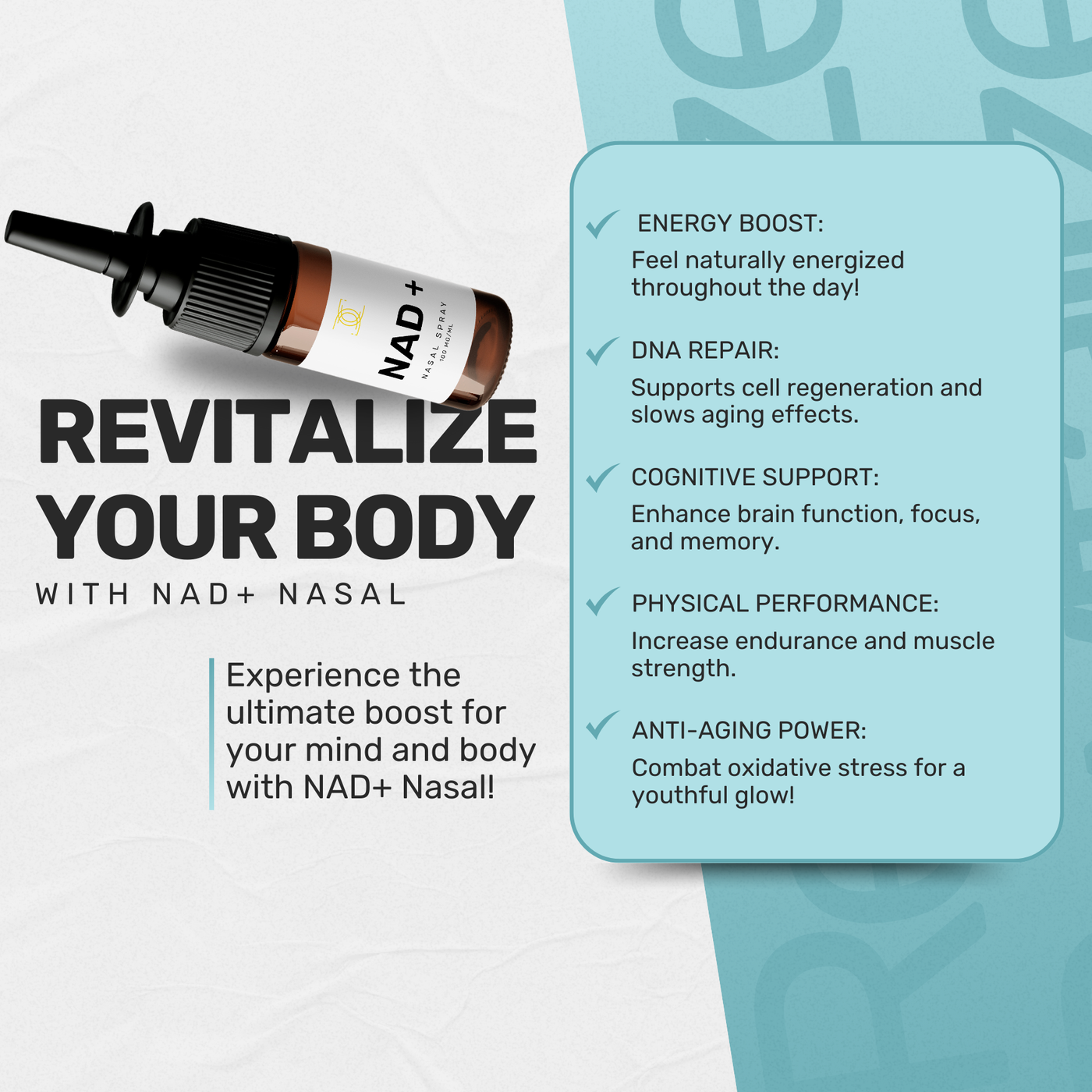 NAD+ Nasal Spray