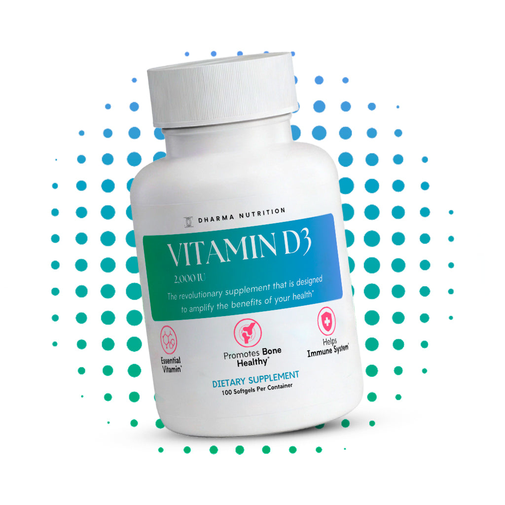 Vitamin D3 2,000 IU – Bone, Mood & Energy Support | 100 Softgels