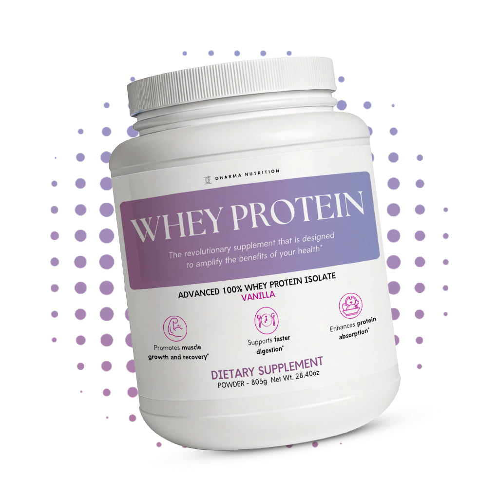 Vanilla Whey Protein Isolate – 22g Protein | Muscle Recovery & Weight Loss Support