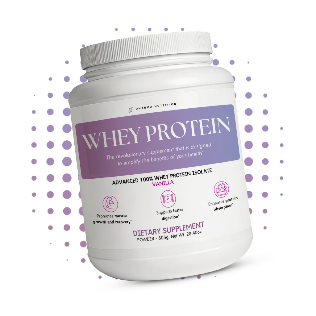 Vanilla Whey Protein Isolate – Muscle Recovery & Weight Loss Support
