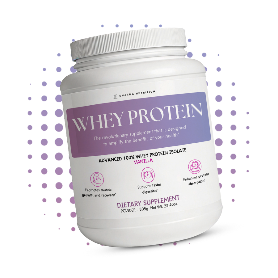 Vanilla Whey Protein Isolate – Muscle Recovery & Weight Loss Support