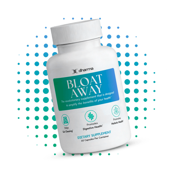 Bloat Away probiótico de 40 mil millones de UFC de Dharma