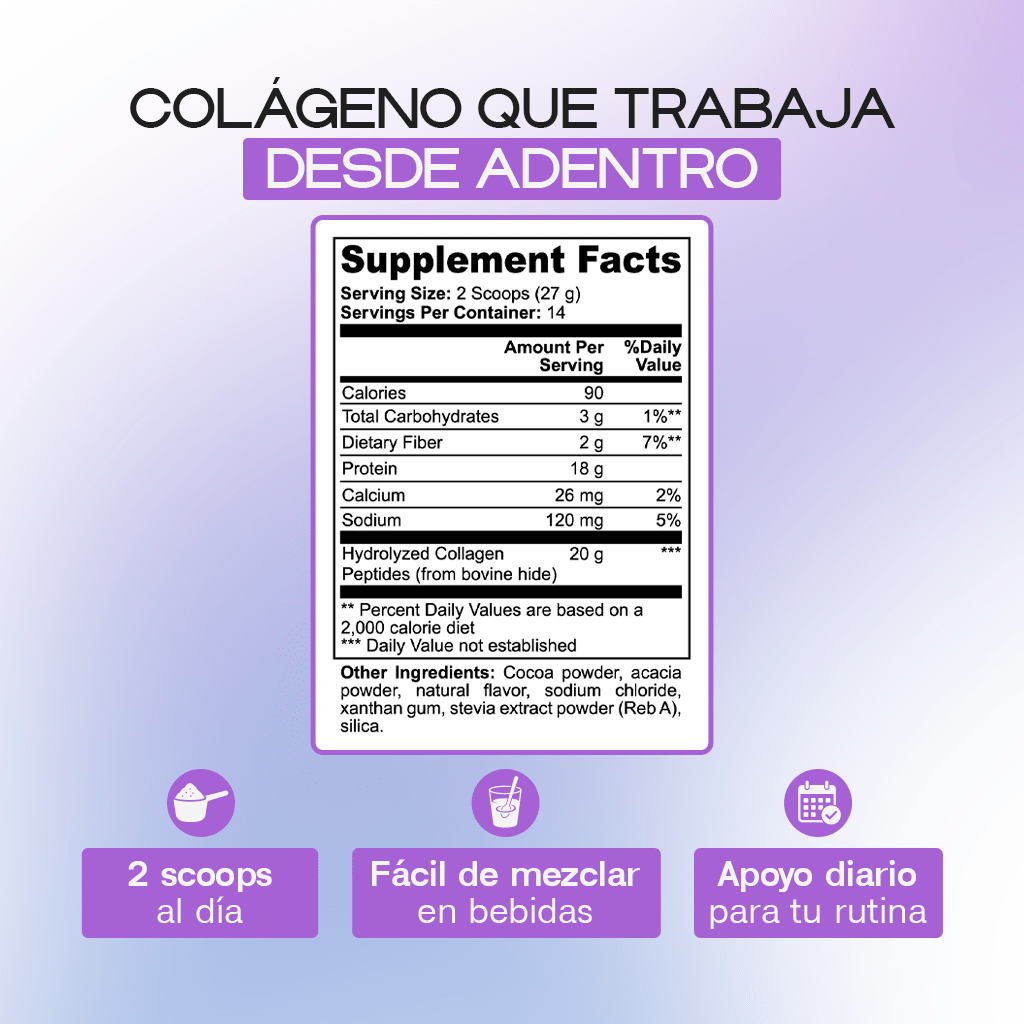 Chocolate - Collagen Peptides Grass-Fed Powder - Dharma Nutrition Clinic