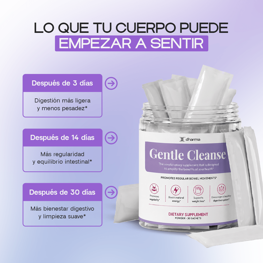 Colon Gentle Cleanse – Fiber & Enzyme Digestive Support Supplement - Dharma Nutrition Clinic