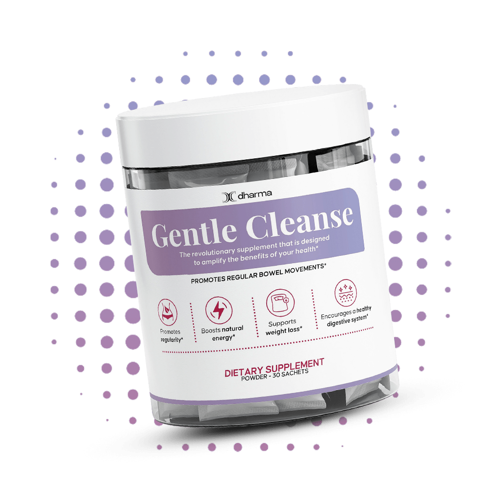 Colon Gentle Cleanse – Fiber & Enzyme Digestive Support Supplement - Dharma Nutrition Clinic