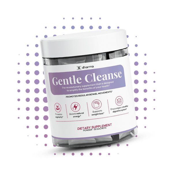 Colon Gentle Cleanse – Fiber & Enzyme Digestive Support Supplement - Dharma Nutrition Clinic