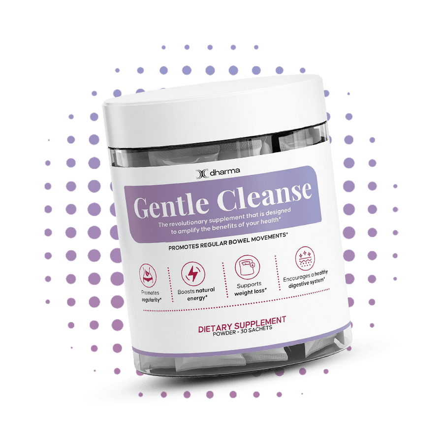 Colon Gentle Cleanse – Fiber & Enzyme Digestive Support Supplement - Dharma Nutrition Clinic