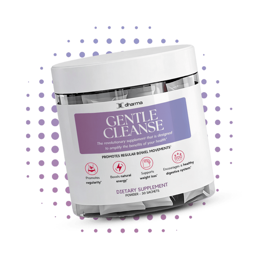 Colon Gentle Cleanse – Fiber & Enzyme Digestive Support Supplement - Dharma Nutrition Clinic