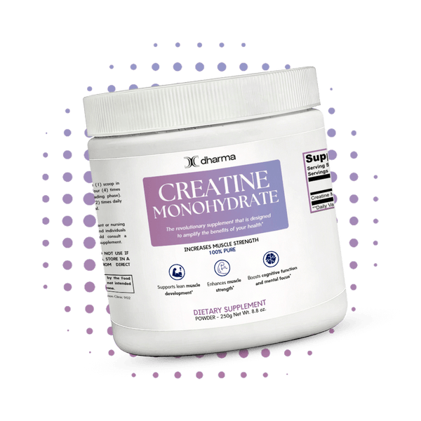 Creatine Monohydrate – Strength, Performance & Muscle Recovery - Dharma Nutrition Clinic