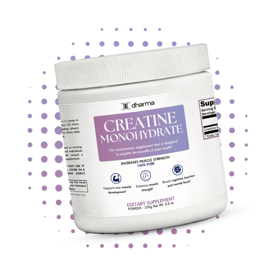 Creatine Monohydrate – Strength, Performance & Muscle Recovery - Dharma Nutrition Clinic