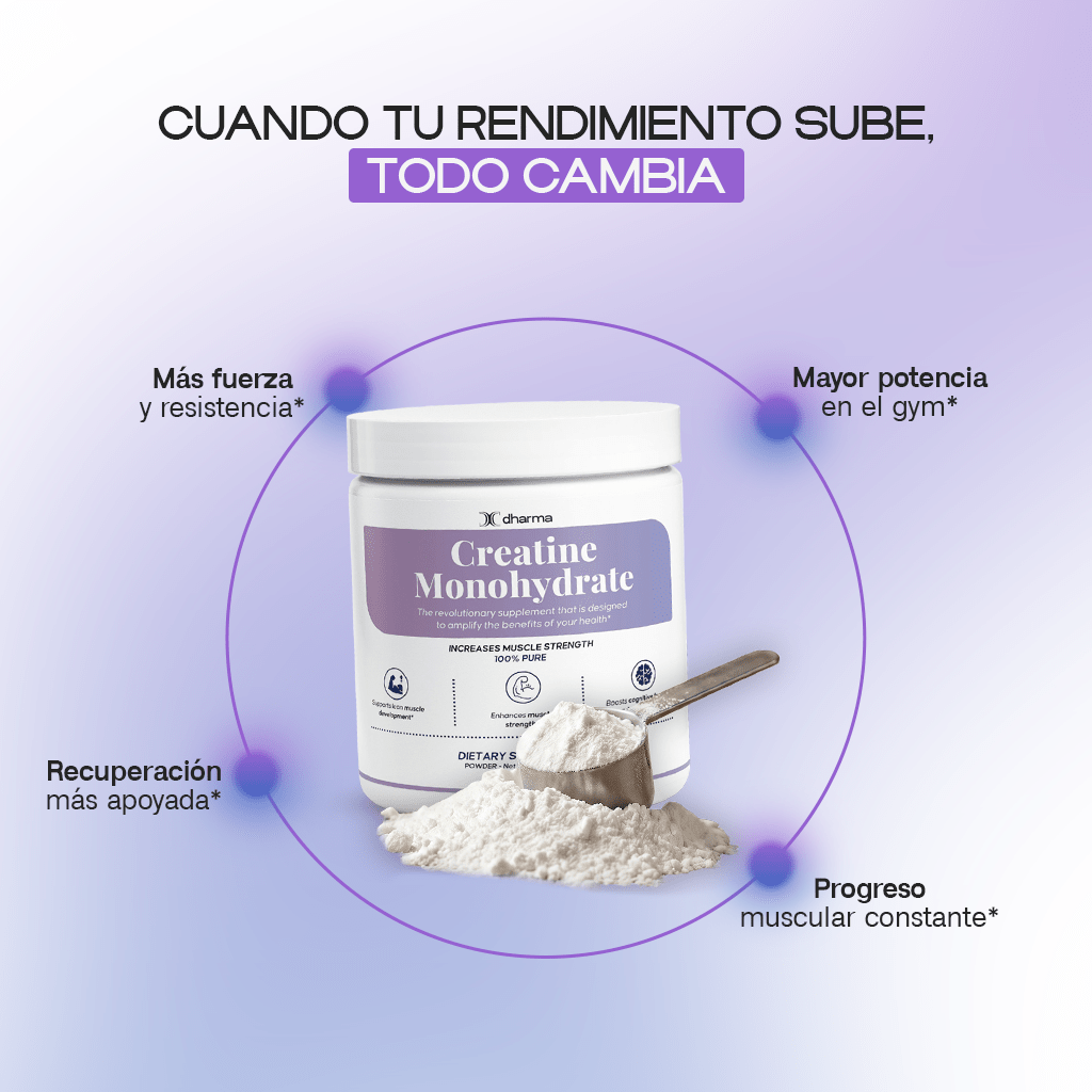 Creatine Monohydrate – Strength, Performance & Muscle Recovery - Dharma Nutrition Clinic