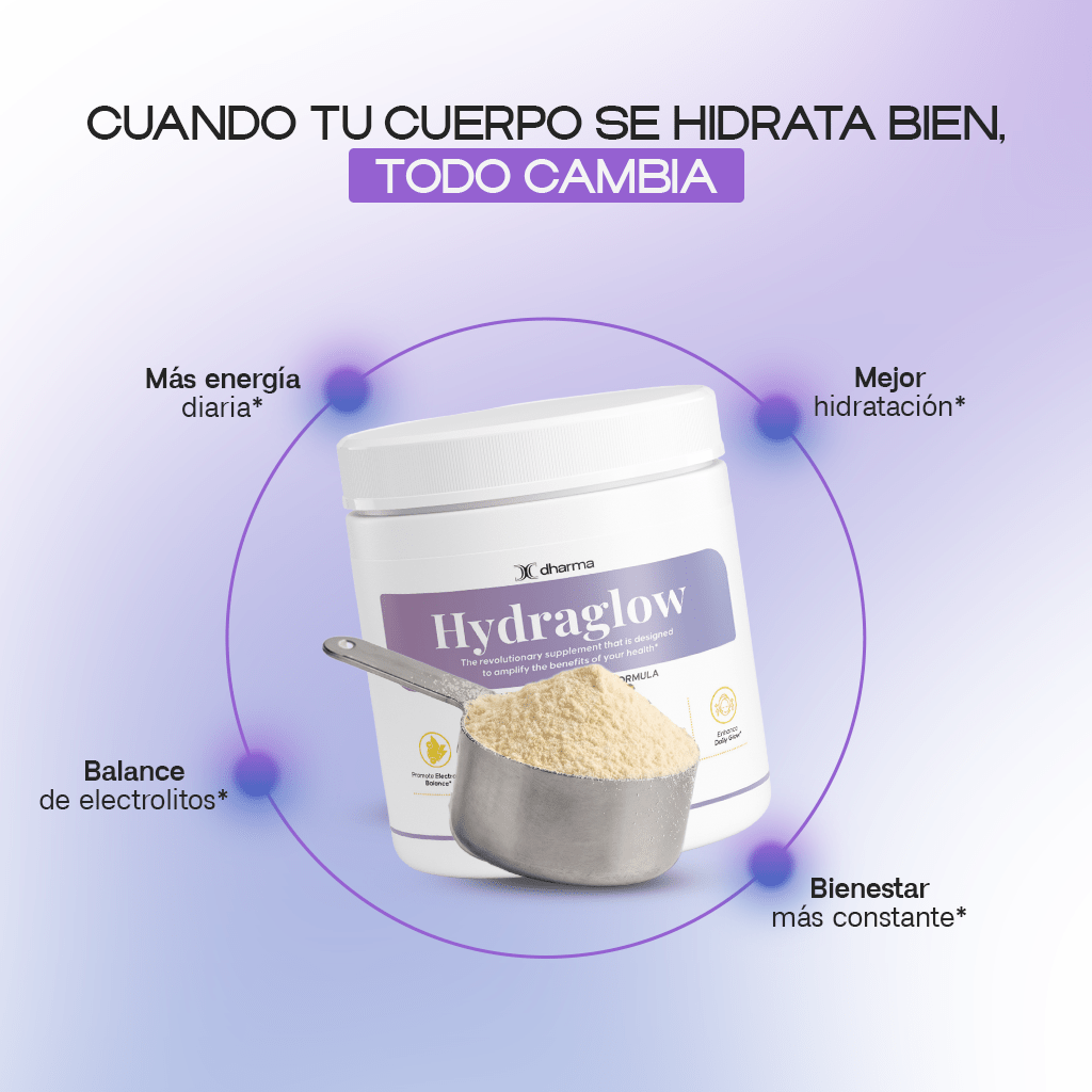 Hydraglow Powder (Lemonade) | Hidratación y Energía Diaria - Dharma Nutrition Clinic