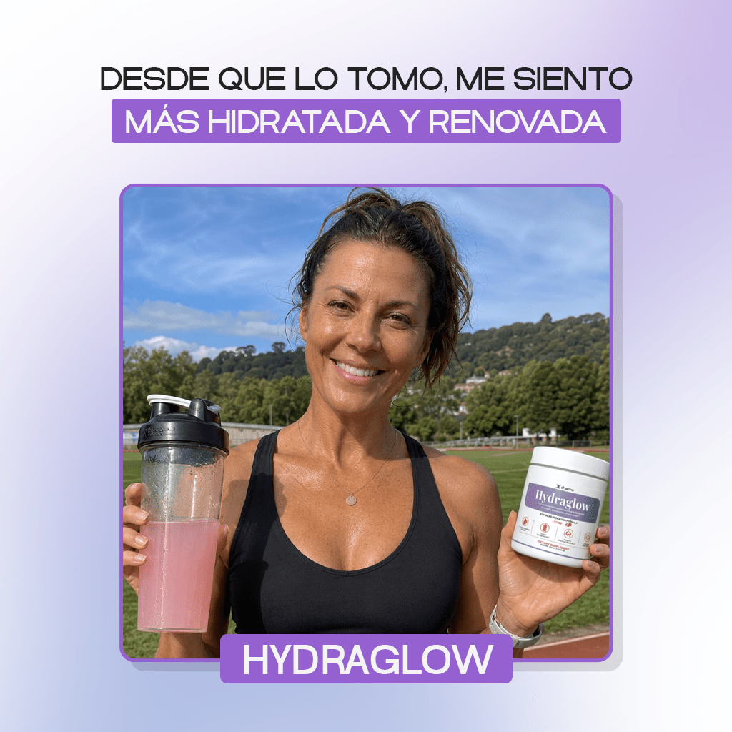 Hydraglow Powder (Lychee) | Hidratación y Energía Diaria - Dharma Nutrition Clinic