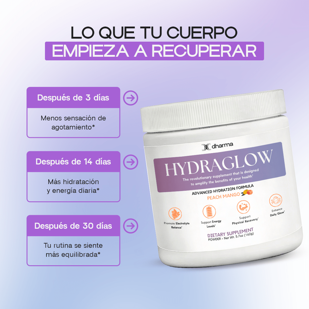 Hydraglow Powder (Peach Mango) - Dharma Nutrition Clinic