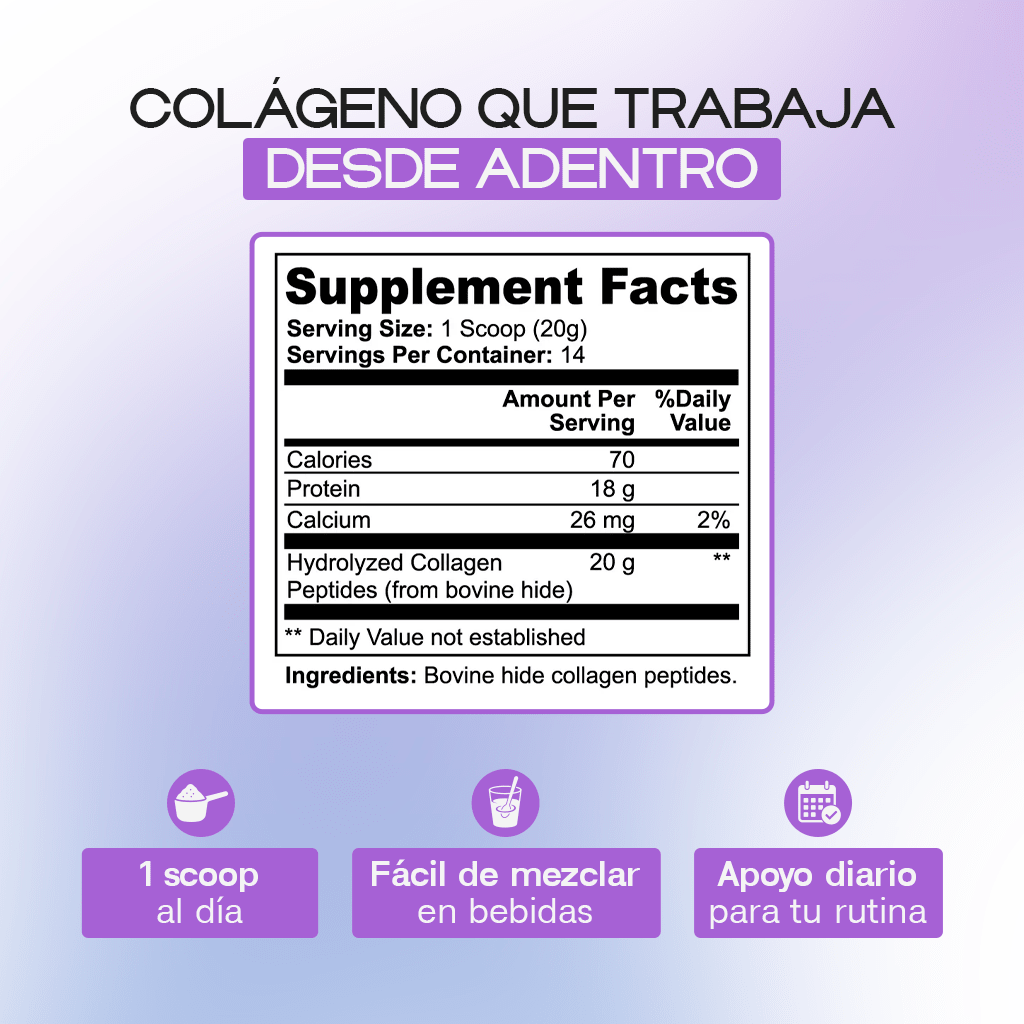 Hydrolyzed Collagen Peptides Powder – Unflavored, Grass-Fed Bovine - Dharma Nutrition Clinic