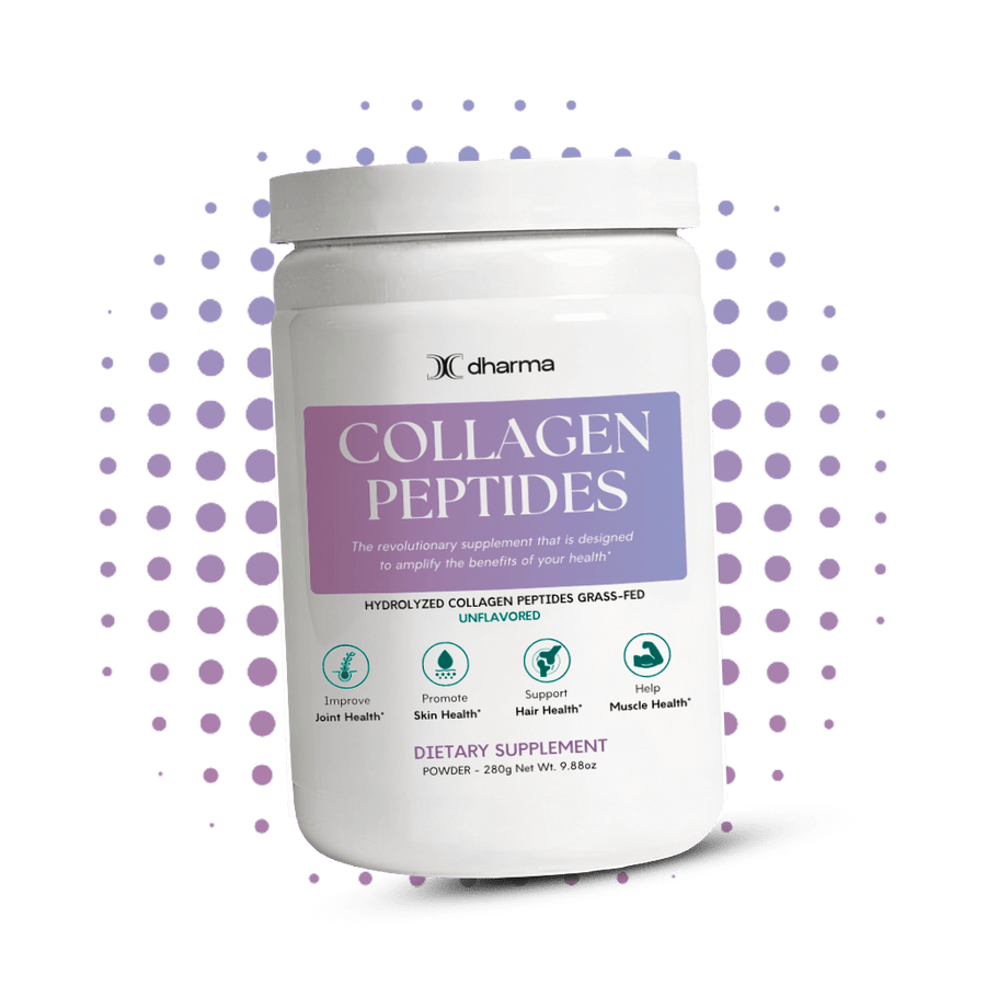 Hydrolyzed Collagen Peptides Powder – Unflavored, Grass-Fed Bovine - Dharma Nutrition Clinic
