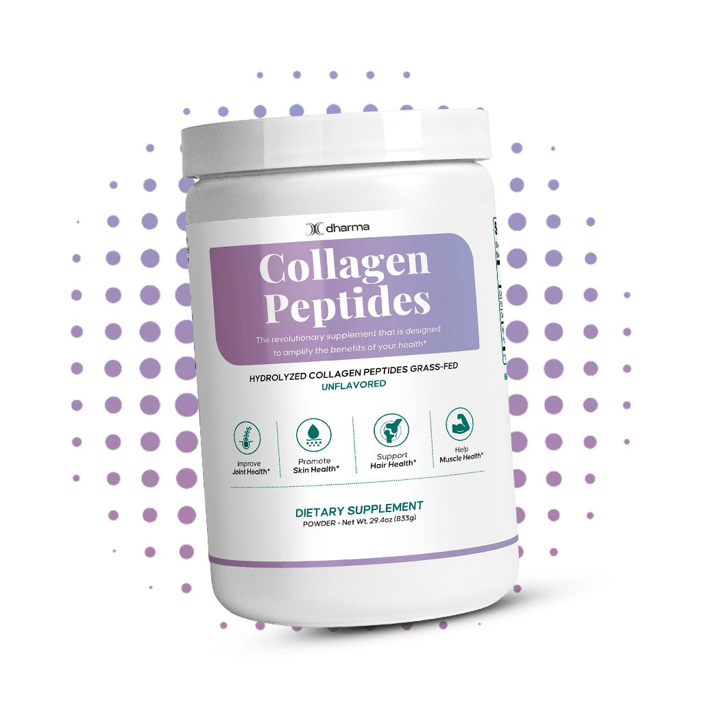 Hydrolyzed Collagen Peptides Powder – Unflavored, Grass-Fed Bovine - Dharma Nutrition Clinic