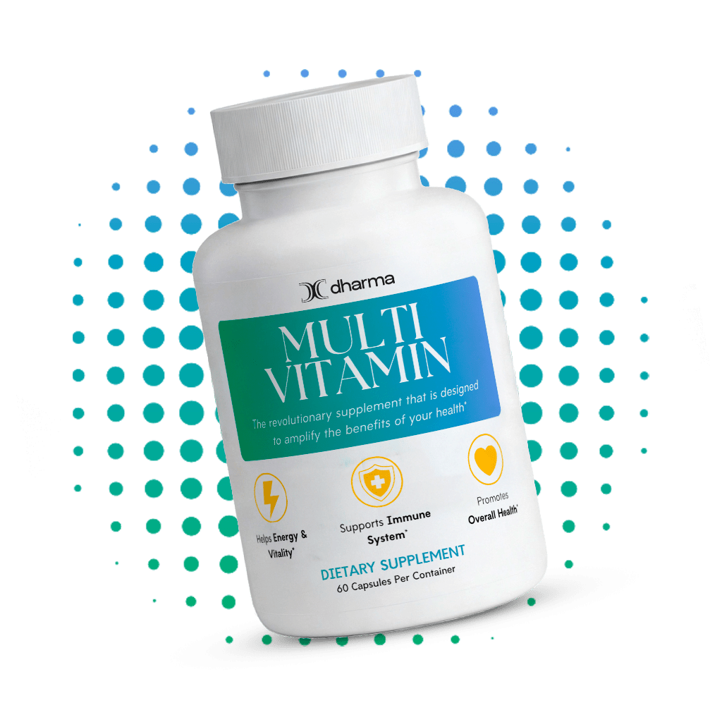 Multivitamínico Completo Dharma – frasco del producto