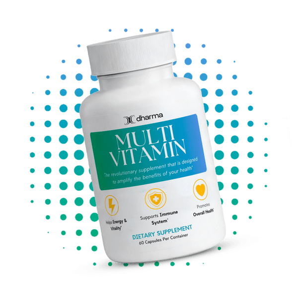 Multivitamínico Completo Dharma – frasco del producto