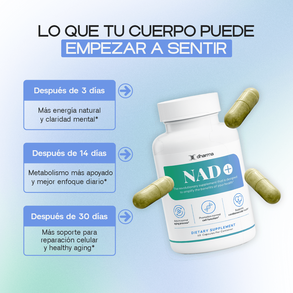 NAD+ Cellular Energy & Anti-Aging - Dharma Nutrition Clinic