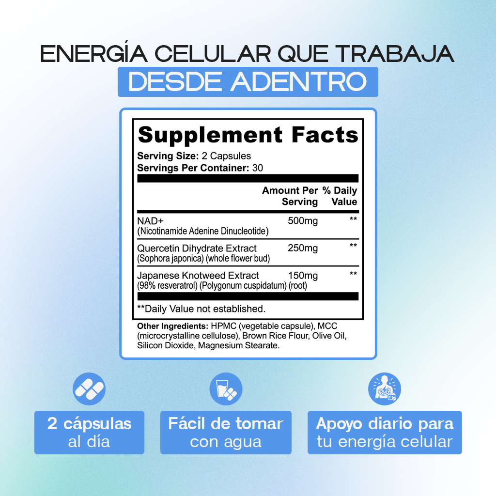 NAD+ Cellular Energy & Anti-Aging - Dharma Nutrition Clinic