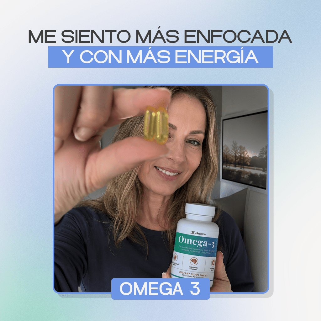 Omega-3 | Apoyo para el Corazón, el Cerebro y el Bienestar Diario - Dharma Nutrition Clinic