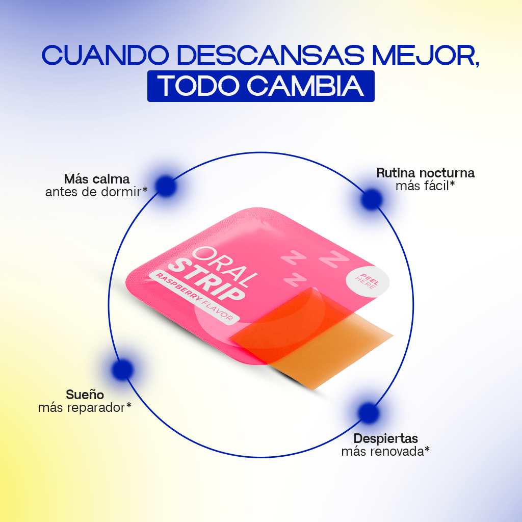 Sleep Oral Strips with Melatonin, Valerian Root & Chamomile - Dharma Nutrition Clinic